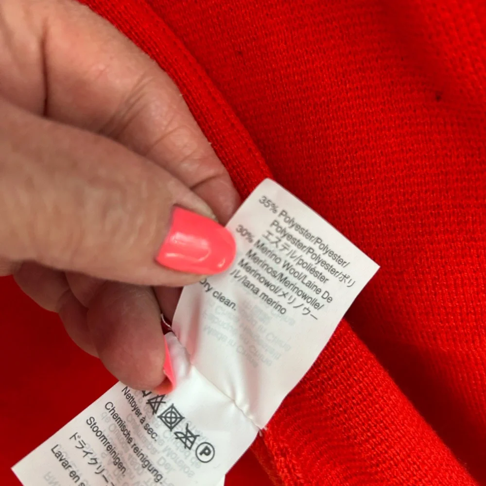 J. Crew 365 Vibrant Red Cardigan Sweater